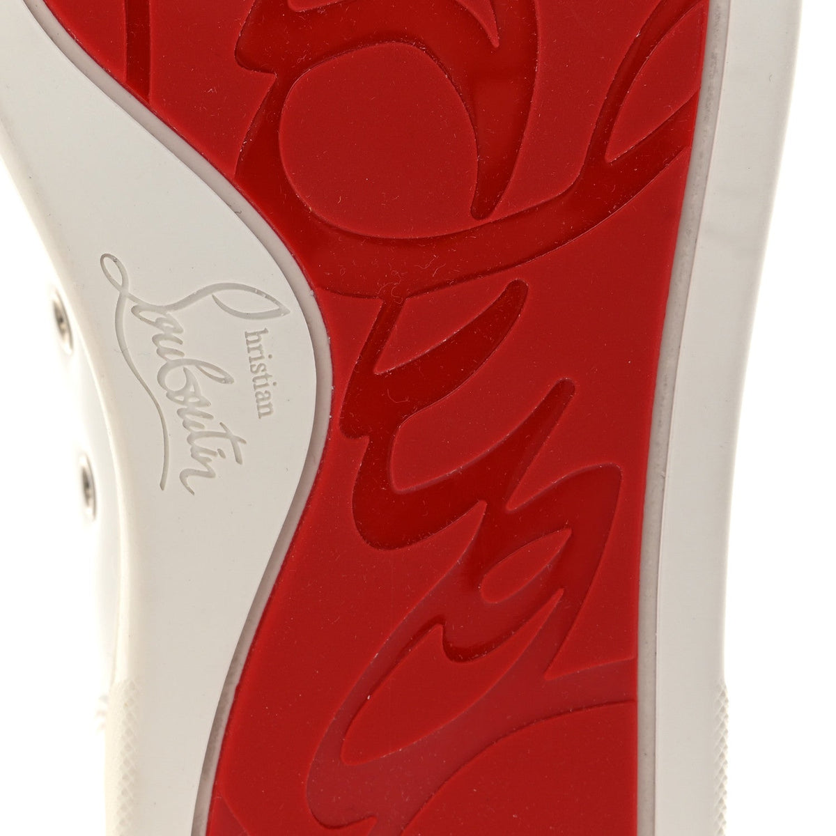LOUIS VUITTON MONOGRAM CALFSKIN LOUS SNEAKERS WHITE & BLACK