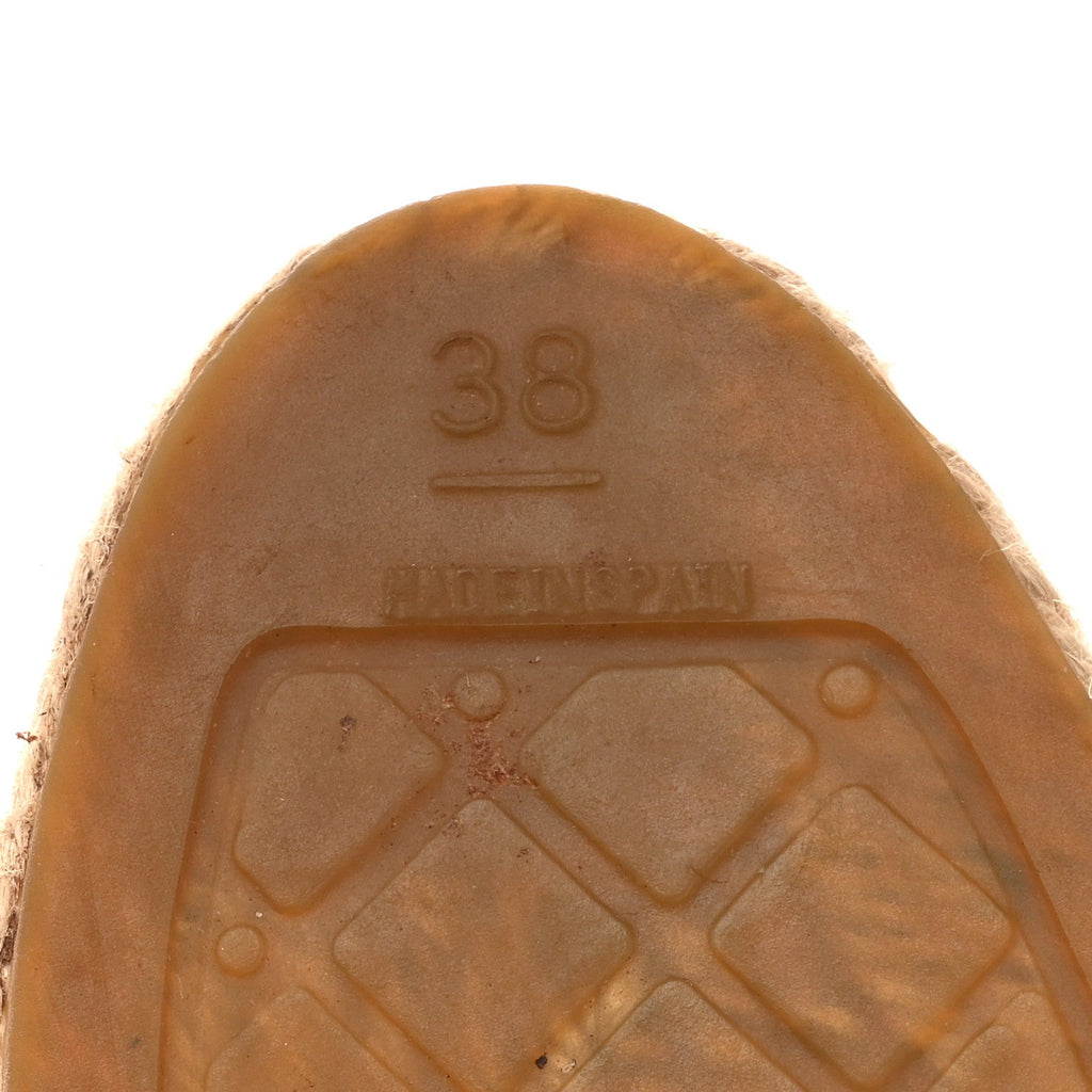 LAMBSKIN CC ESPADRILLES DARK NAVY