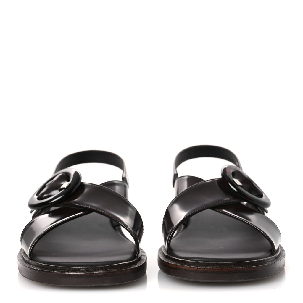 SPAZZOLATO FUME RE-EDITION 1996 BUCKLE SANDALS BRUCIATO