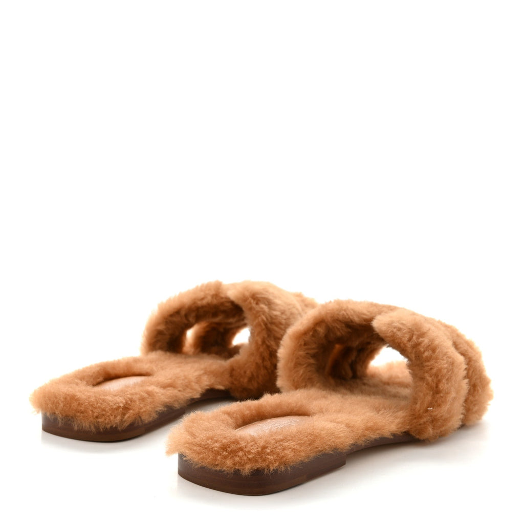 WOOLSKIN ORAN SANDALS NATUREL