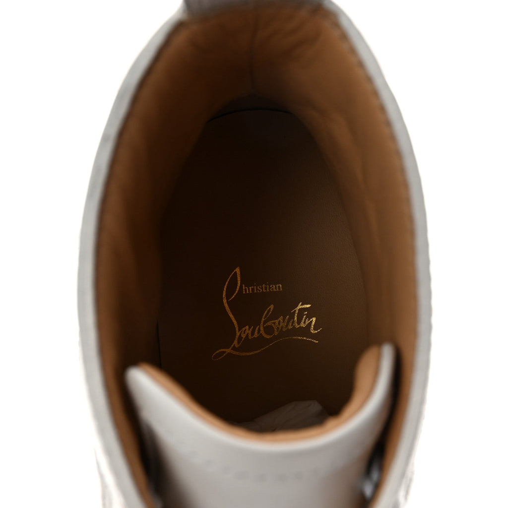 LOUIS VUITTON MONOGRAM CALFSKIN LOUS SNEAKERS WHITE & BLACK