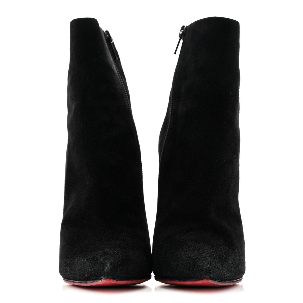 SUEDE SO KATE BOOTY 120 ANKLE BOOTS BLACK