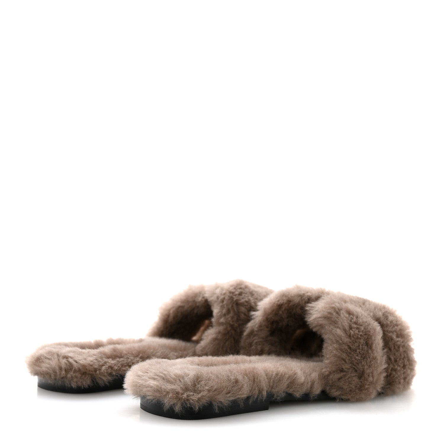 WOOLSKIN ORAN SANDALS ETOUPE