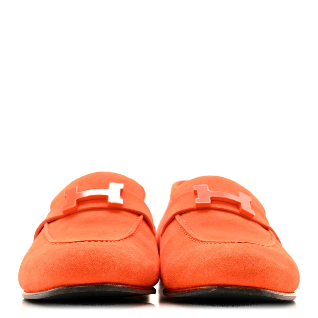 SUEDE GOATSKIN PARIS LOAFERS FEU