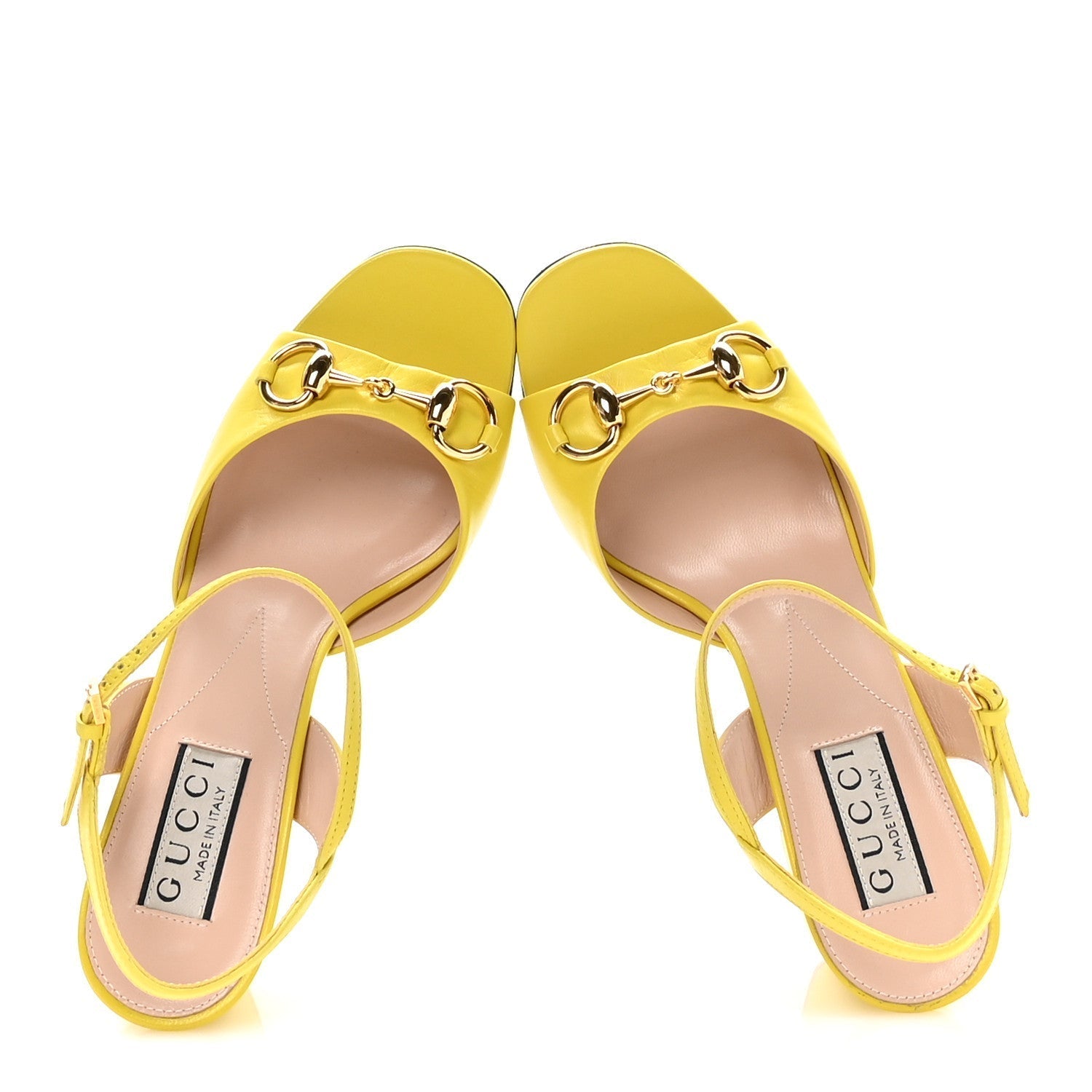 MALAGA KID HORSEBIT LADY 75MM SANDALS ACID LIME