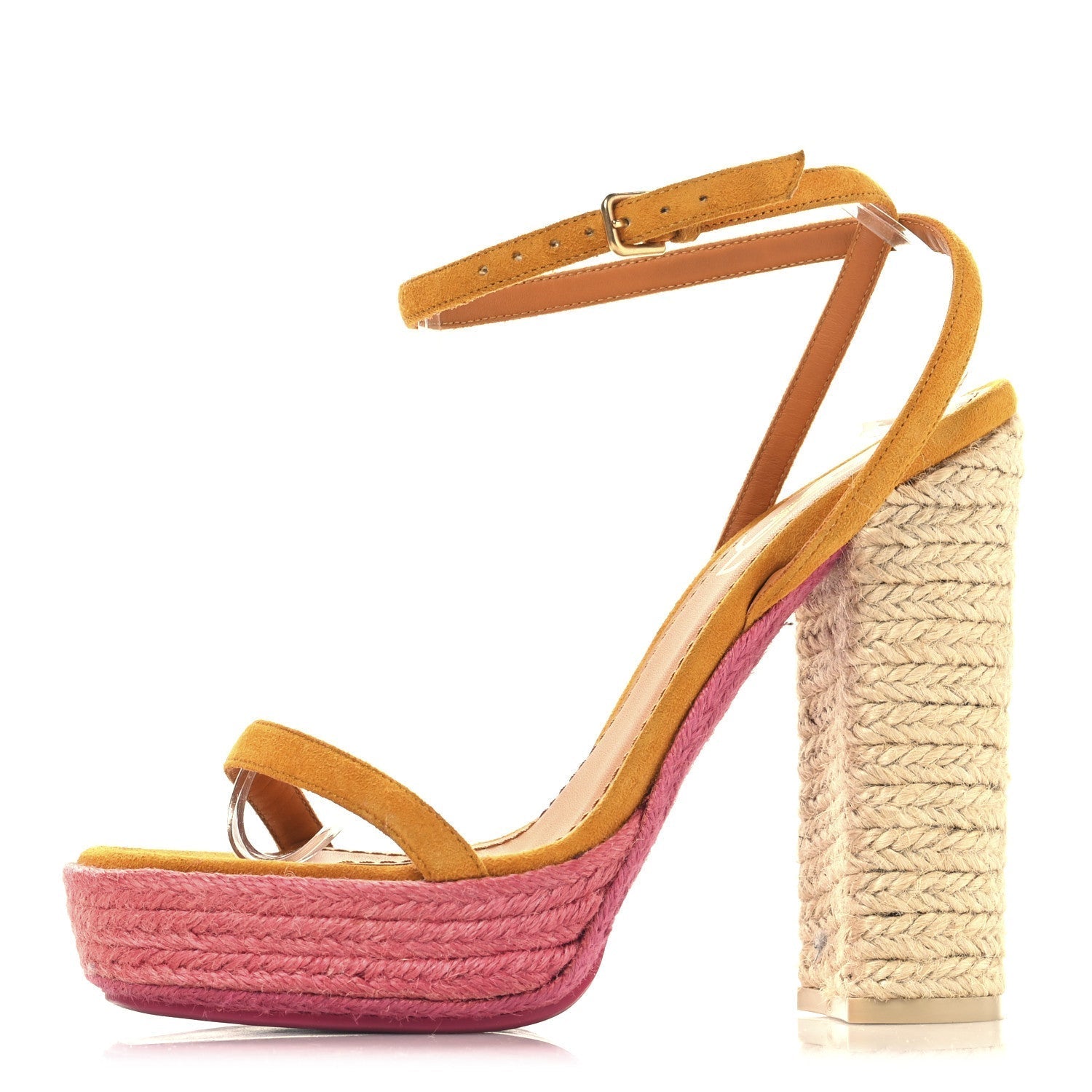 SUEDE RIVIERA 105 ESPADRILLE SANDALS MULTICOLOR