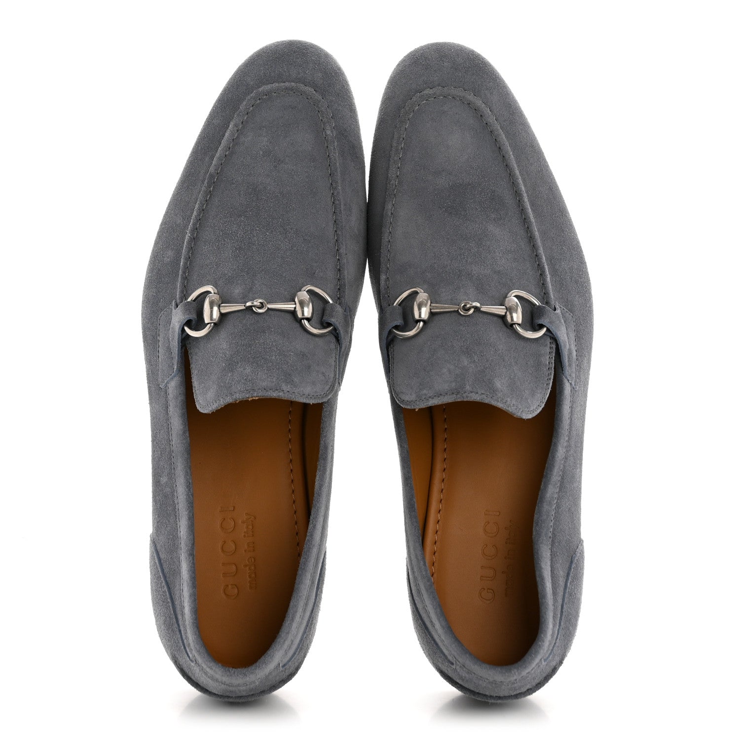 SUEDE HORSEBIT MENS JORDAAN LOAFERS FOGGY GREY