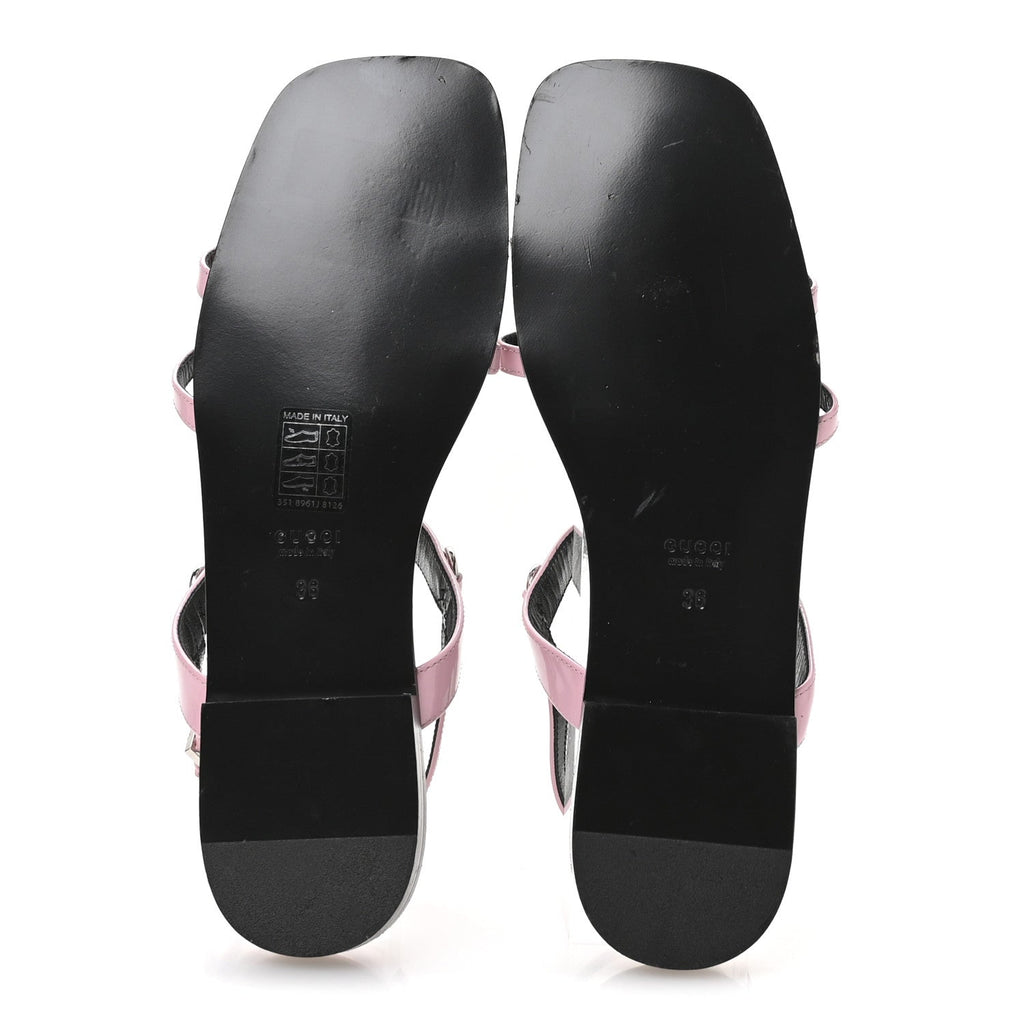 CALFSKIN HORSEBIT DIVINE SLINGBACK SANDALS PINK