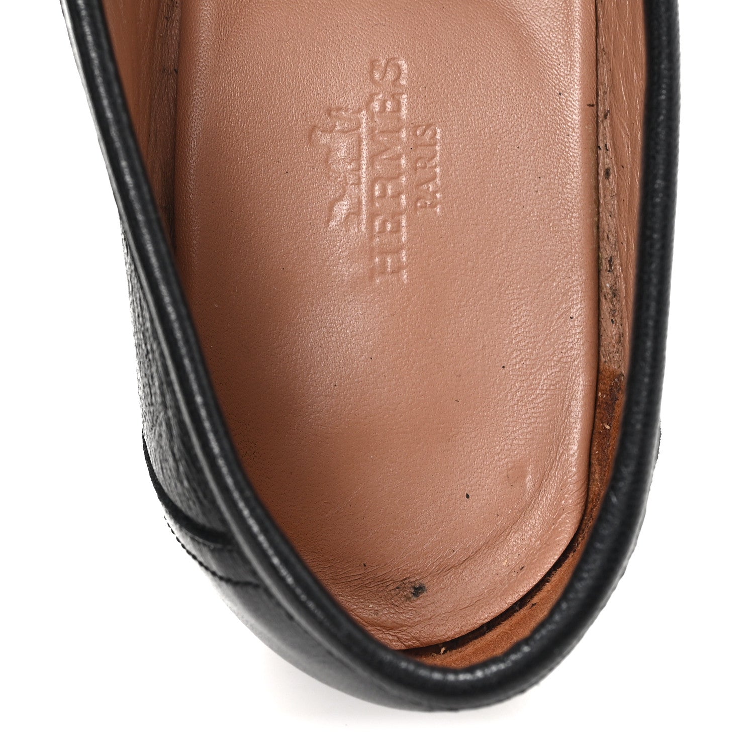 GOATSKIN WOMENS PARIS LOAFERS BLACK