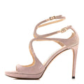 GLITTER LANG SANDALS BALLET PINK