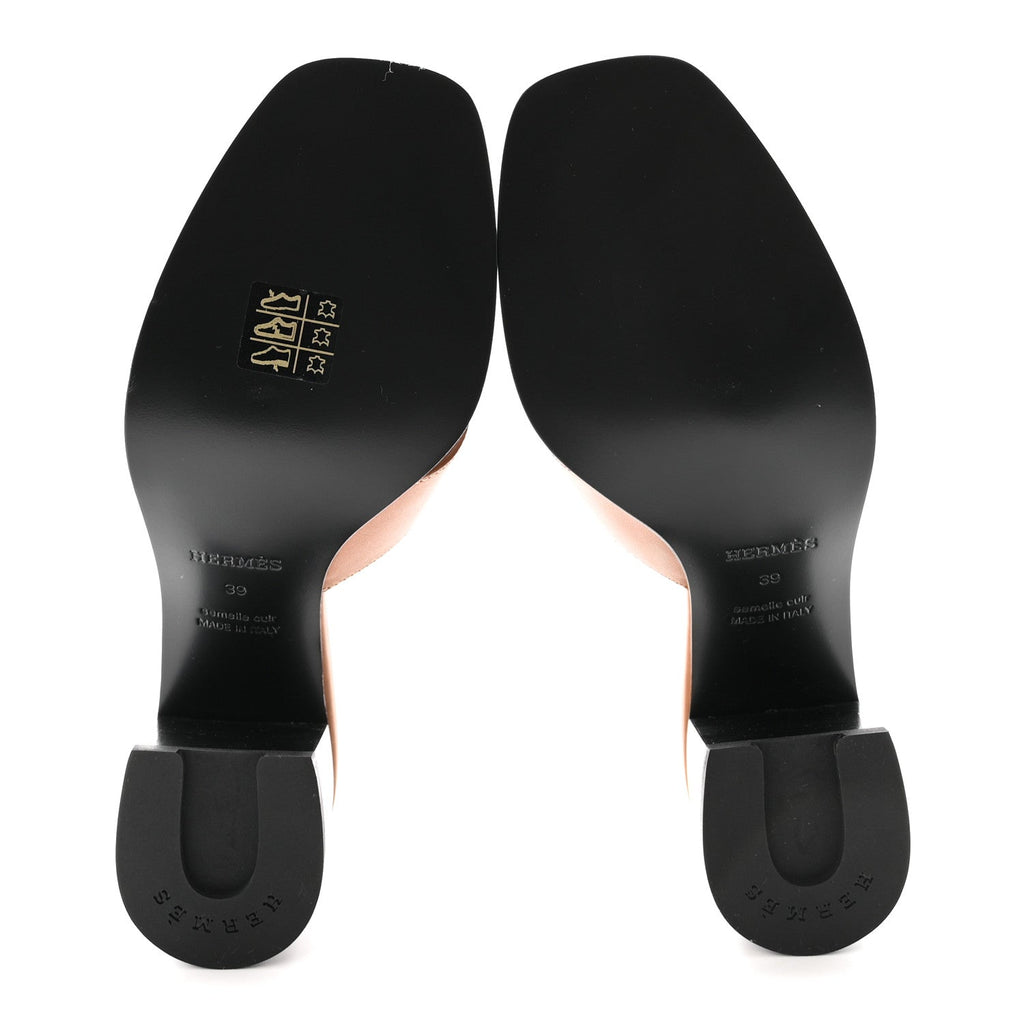 CALFSKIN HELIA 60 SANDALS GOLD
