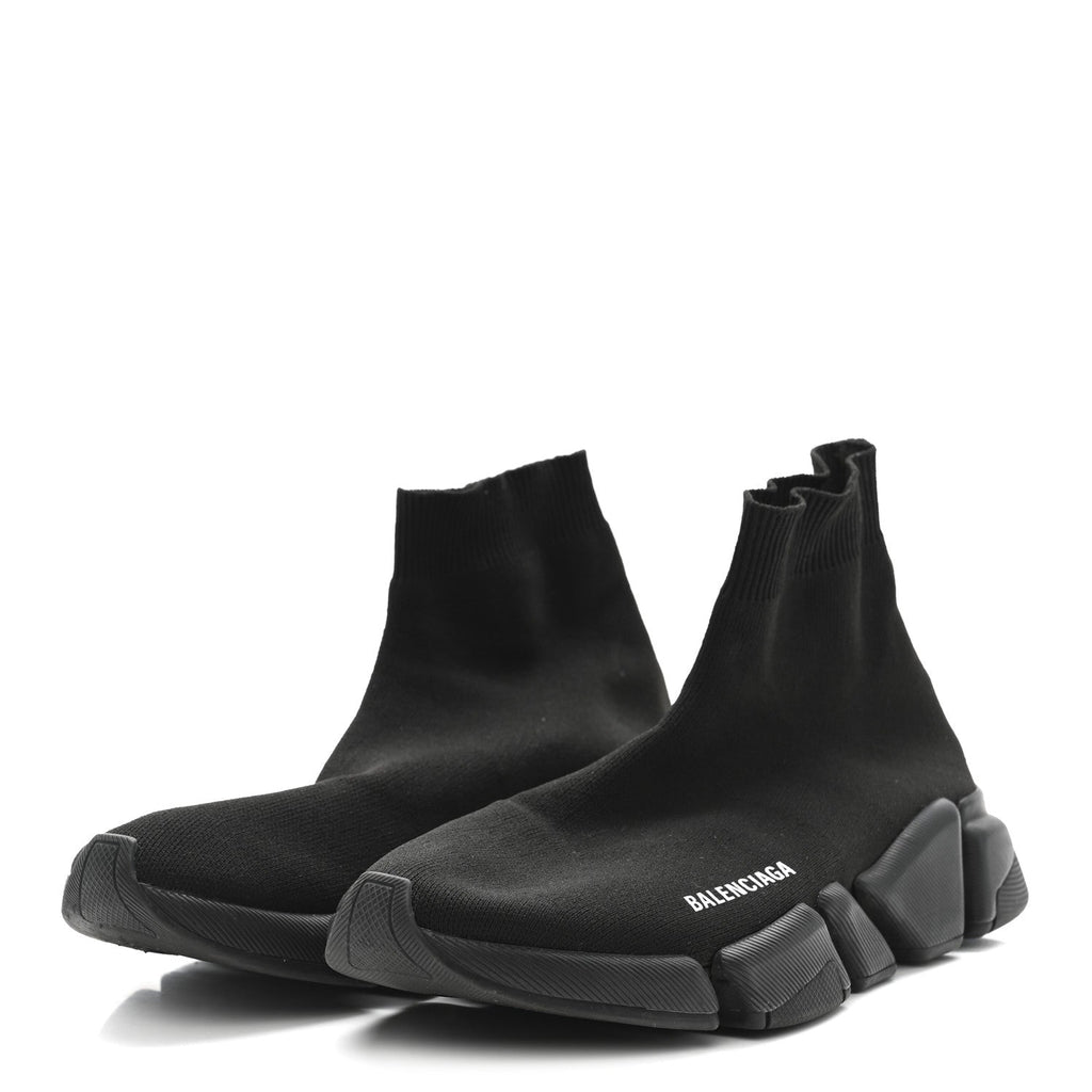 TECHNICAL 3D RECYCLED KNIT WOMENS SPEED 2.0 SNEAKERS MONOCOLOR BLACK