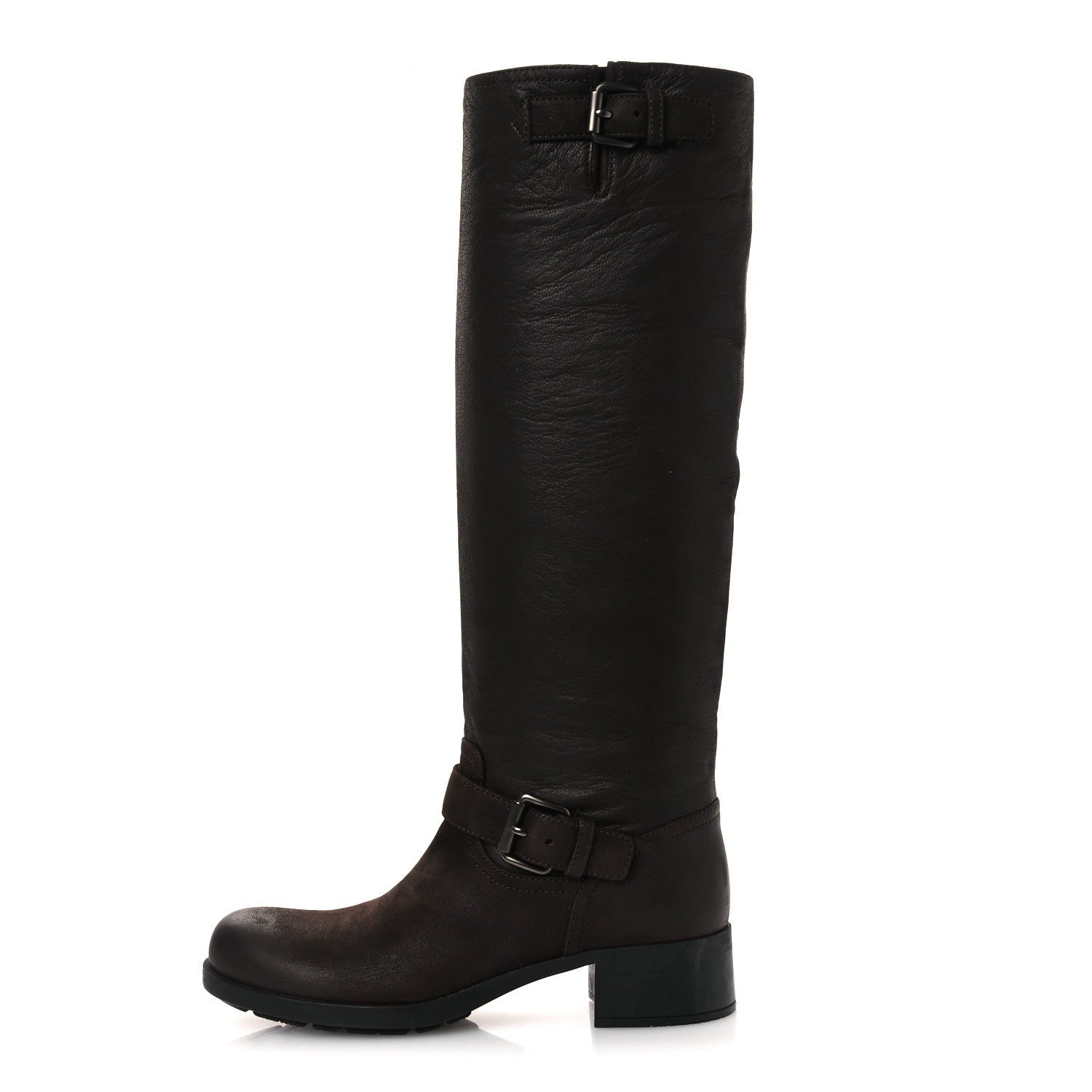 CAPRA ANTIC DONNA TALL RIDING BOOTS EBANO