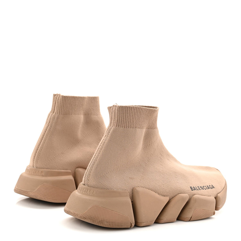 TECHNICAL 3D RECYCLED KNIT WOMENS SPEED 2.0 SNEAKERS MONOCOLOR BEIGE