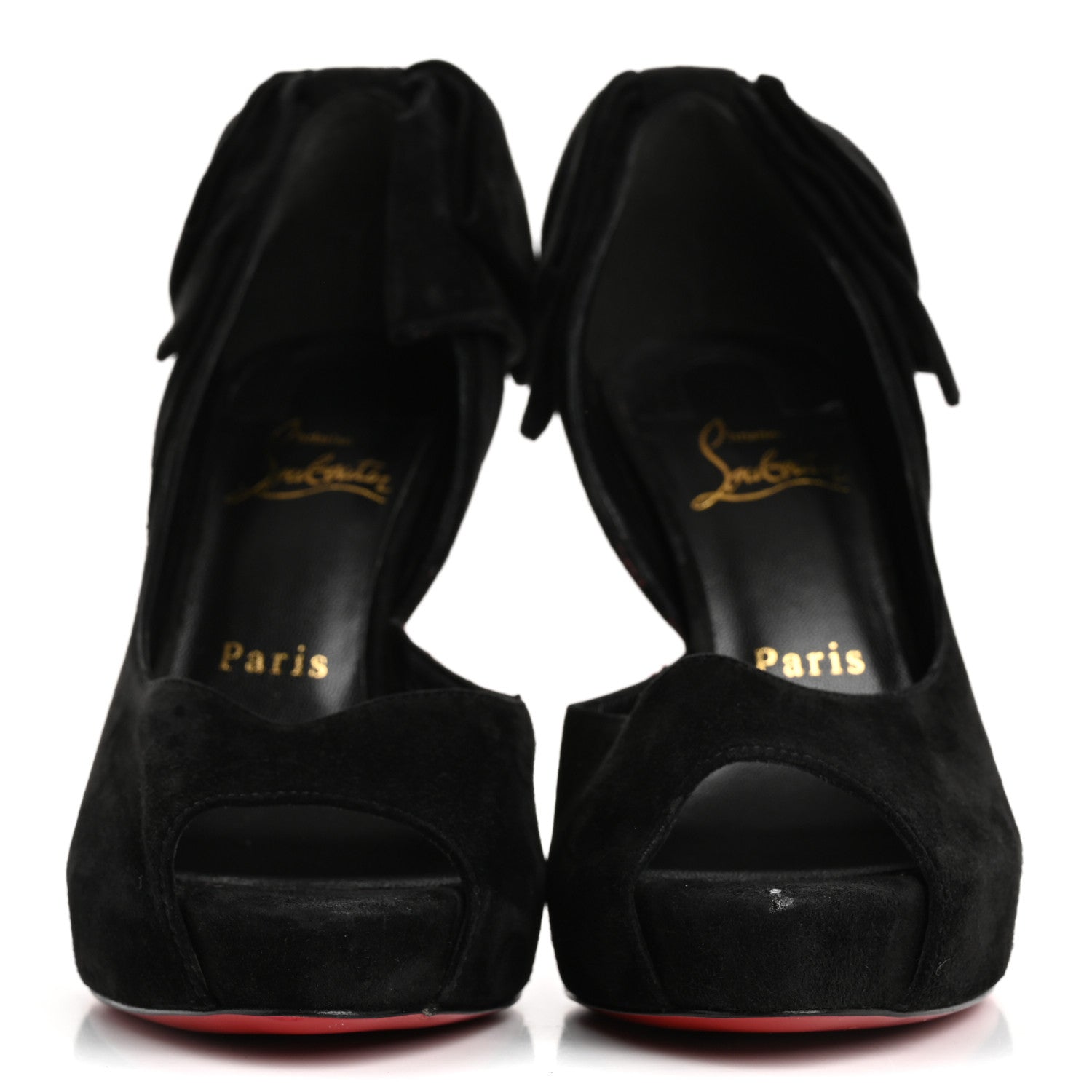 SUEDE RABAKATE 100 PUMPS BLACK