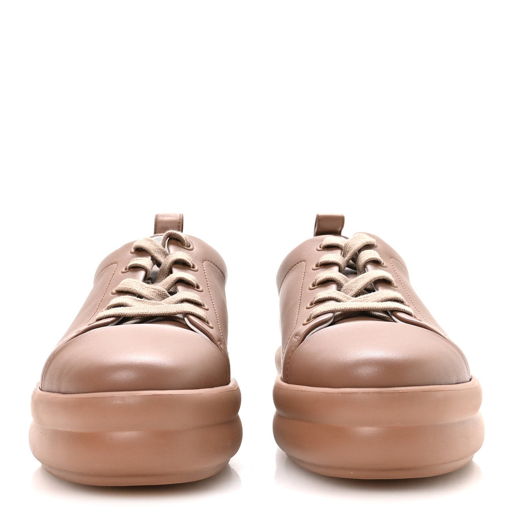 CALFSKIN WOMENS HAPPY SNEAKERS ROSE PERLE