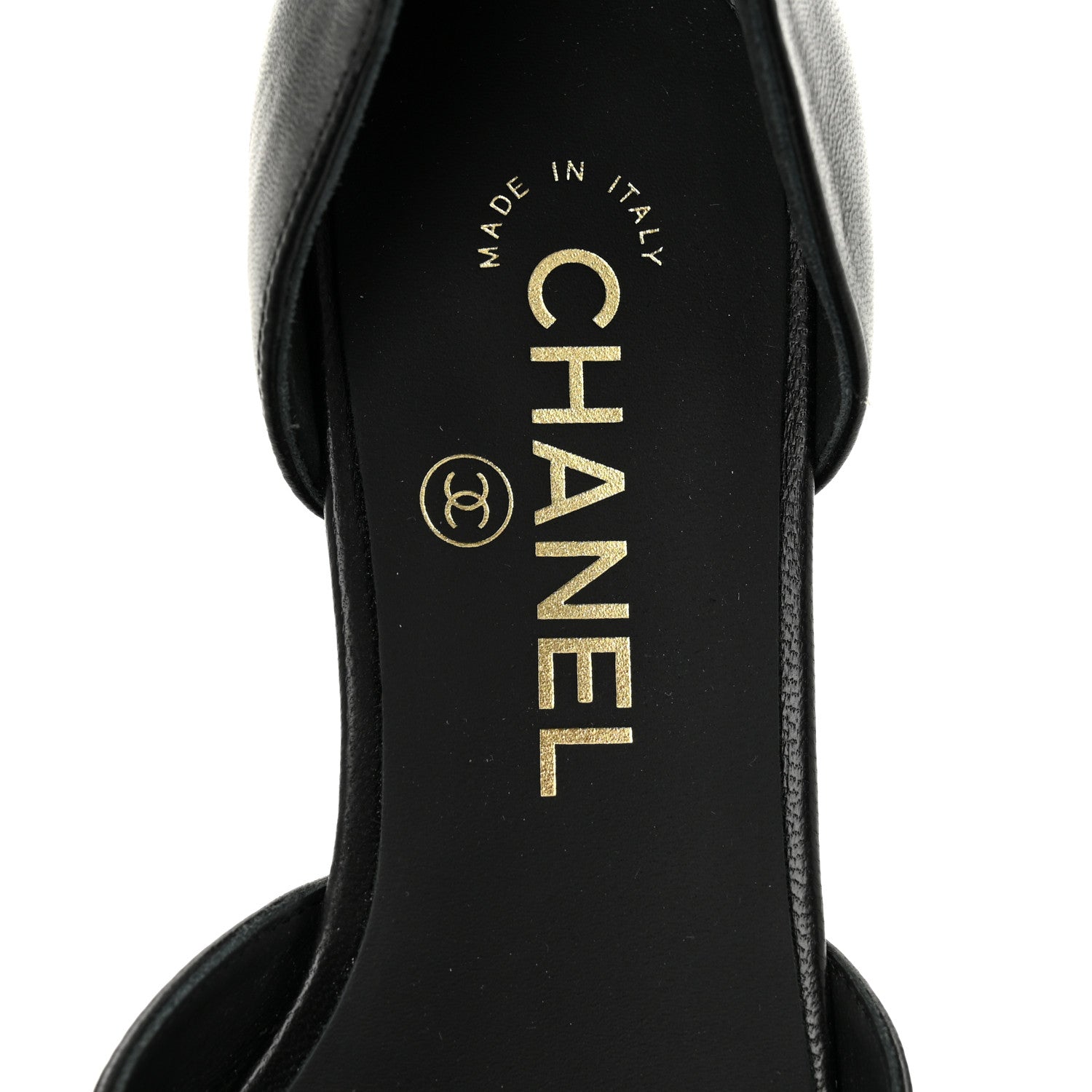 LAMBSKIN PATENT CALFSKIN CAP TOE CAMELLIA MARY JANE FLATS BLACK