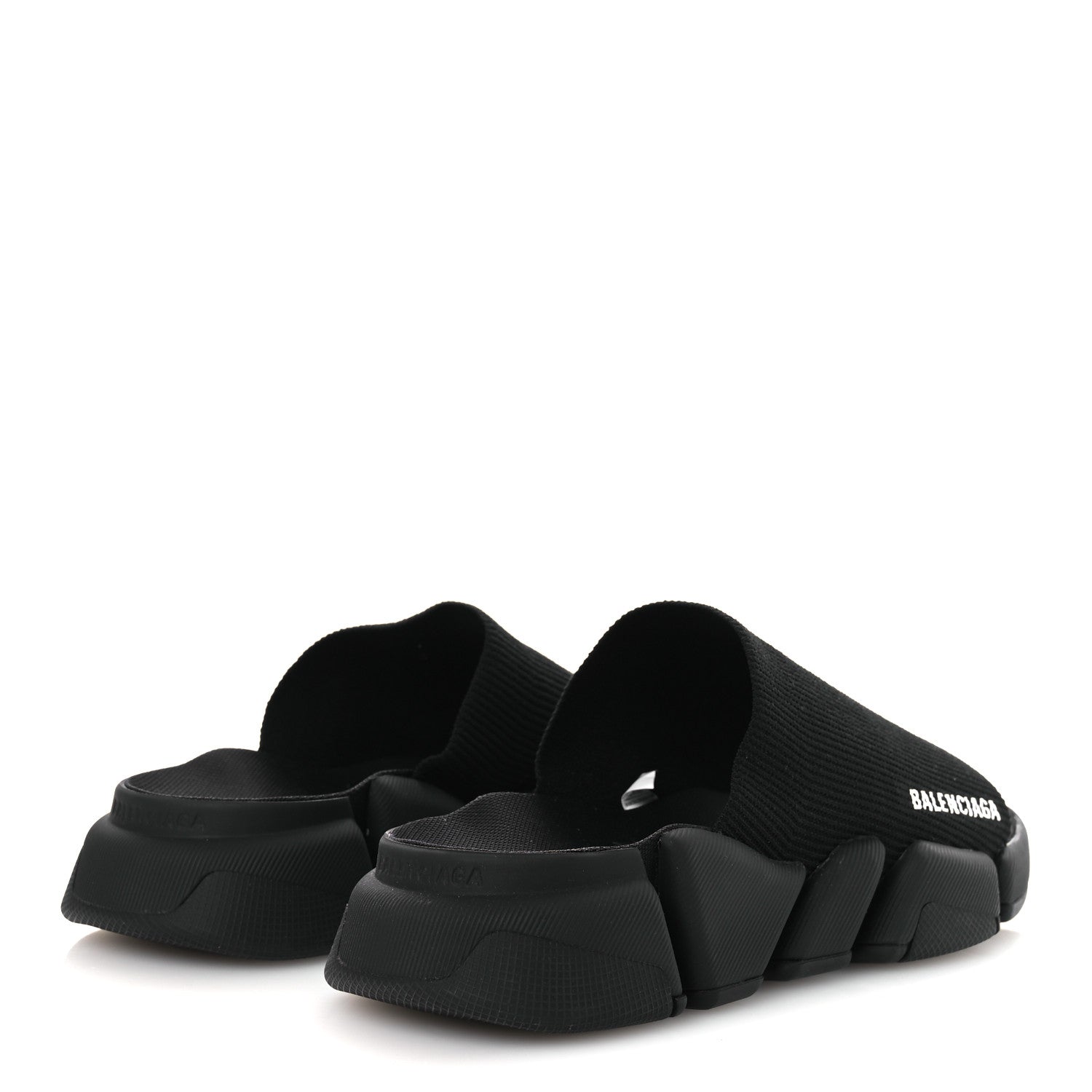 TECHNICAL 3D RECYCLED KNIT WOMENS SPEED 2.0 SLIDE SANDALS BLACK