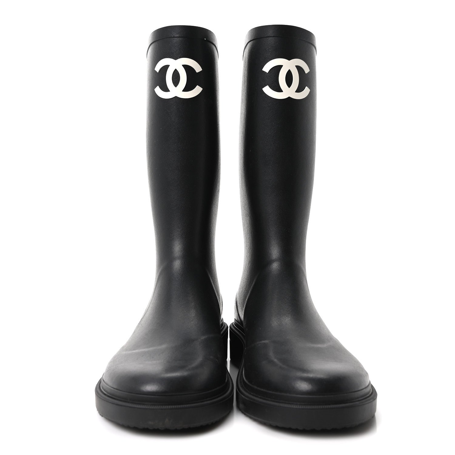 CAOUTCHOUK CC HIGH BOOTS BLACK