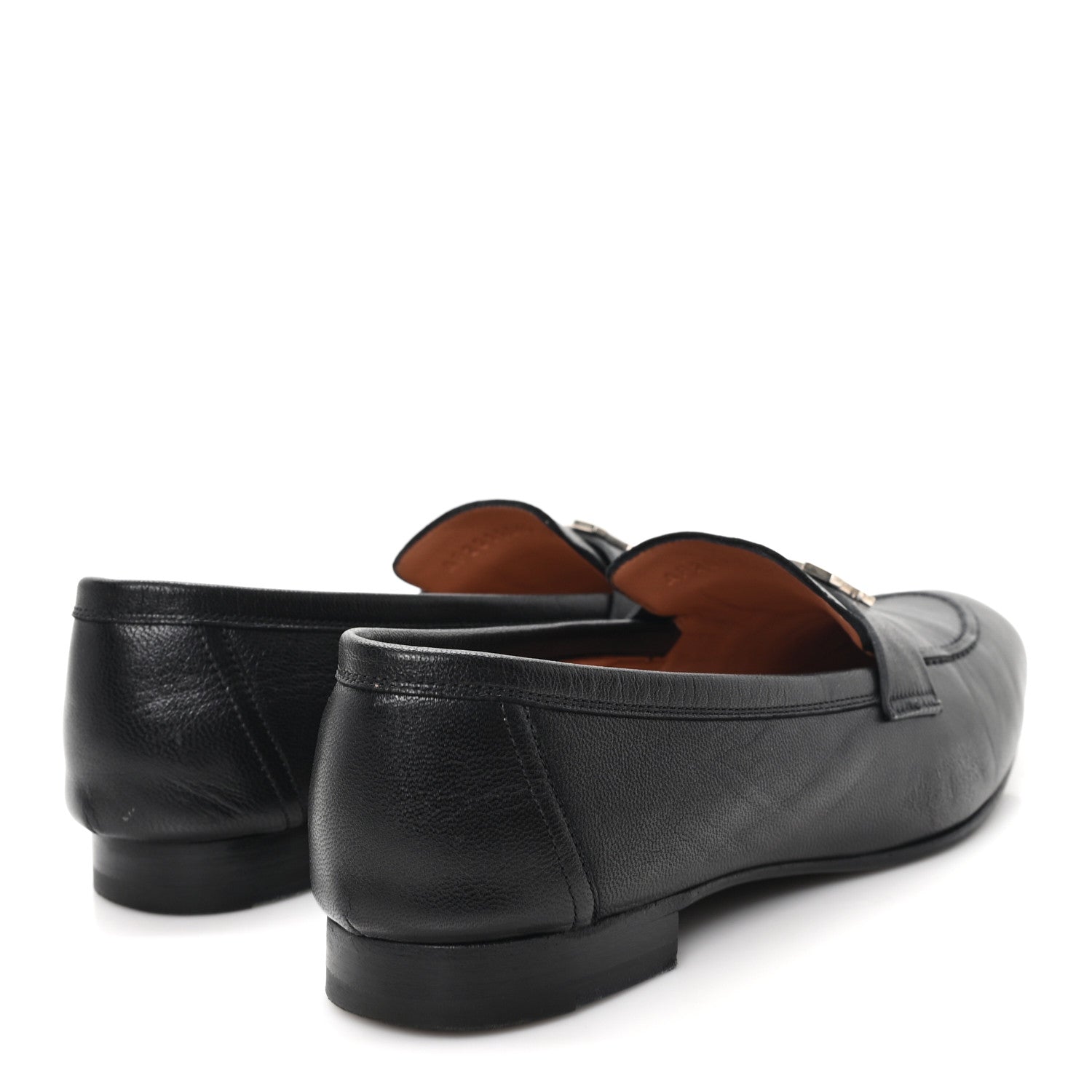GOATSKIN WOMENS PARIS LOAFERS BLACK