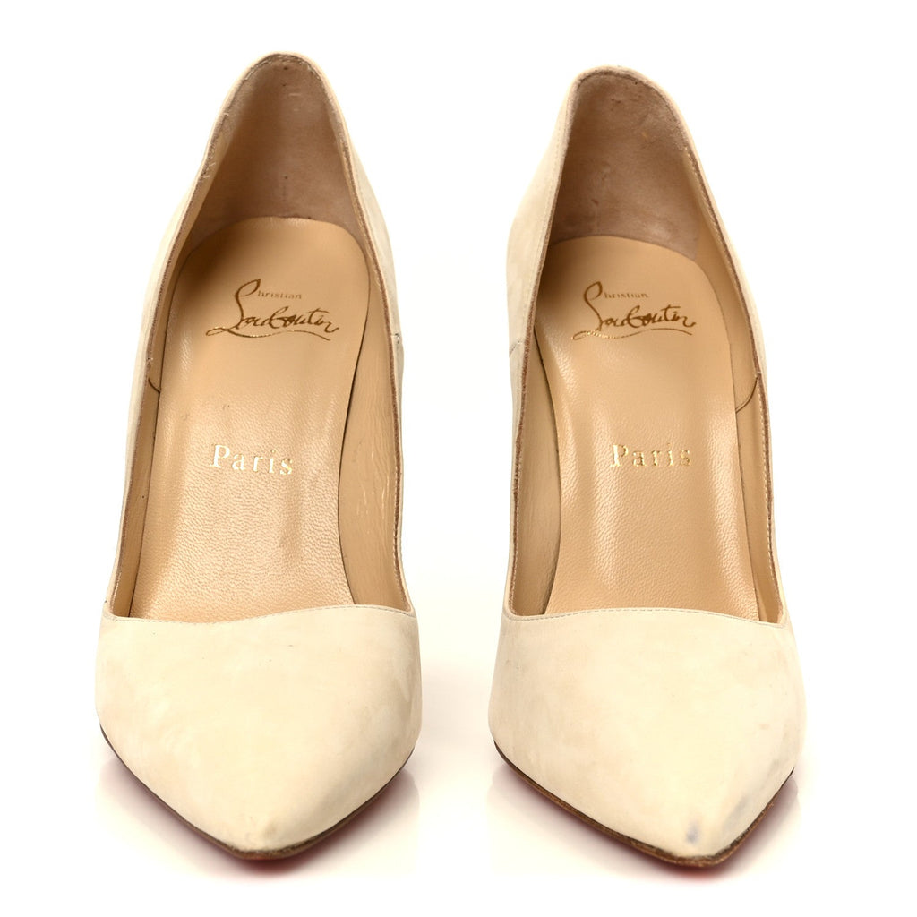 SUEDE SO KATE 120 PUMPS OFF WHITE