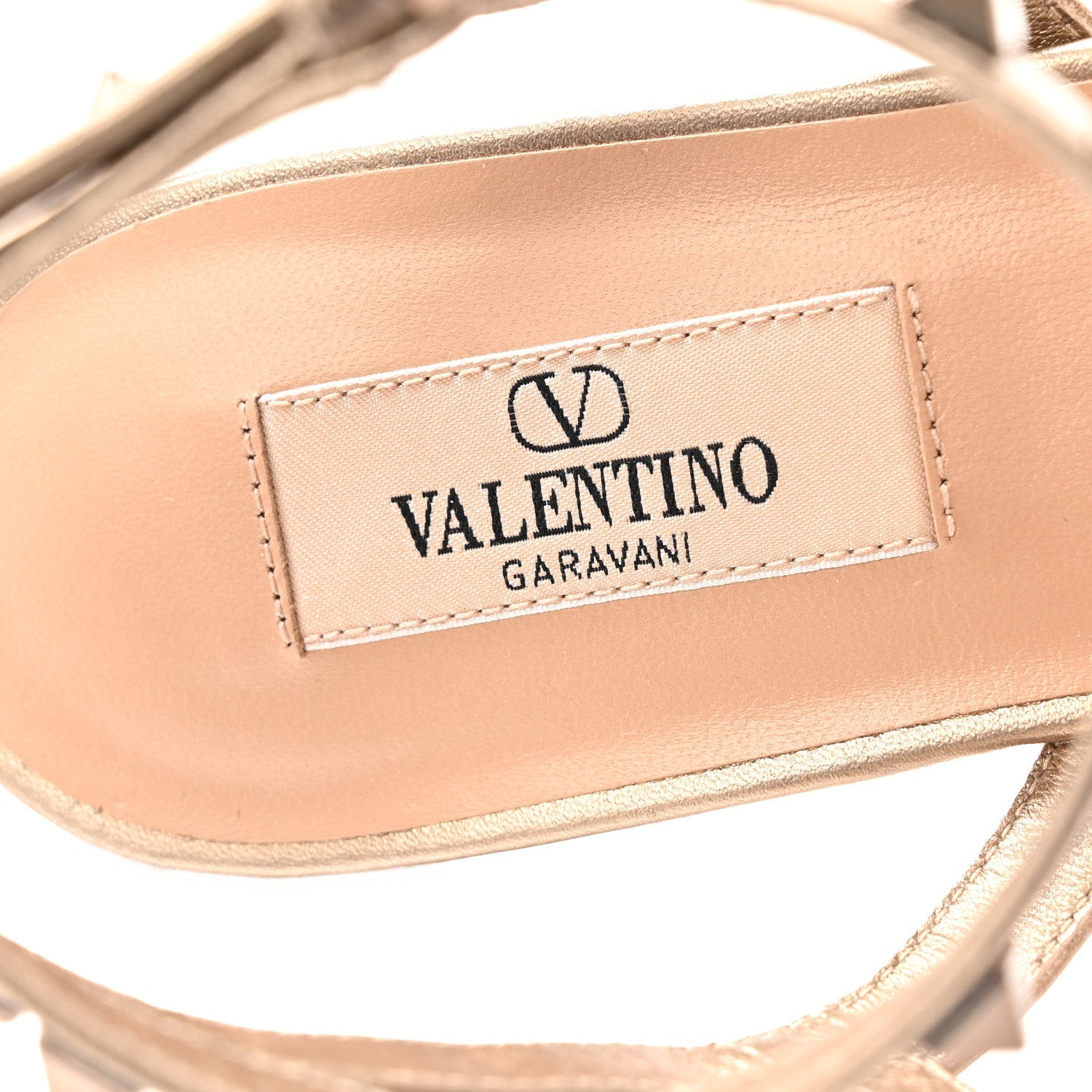 NAPPA ROCKSTUD ANKLE STRAP FLAT THONG SANDALS SKIN