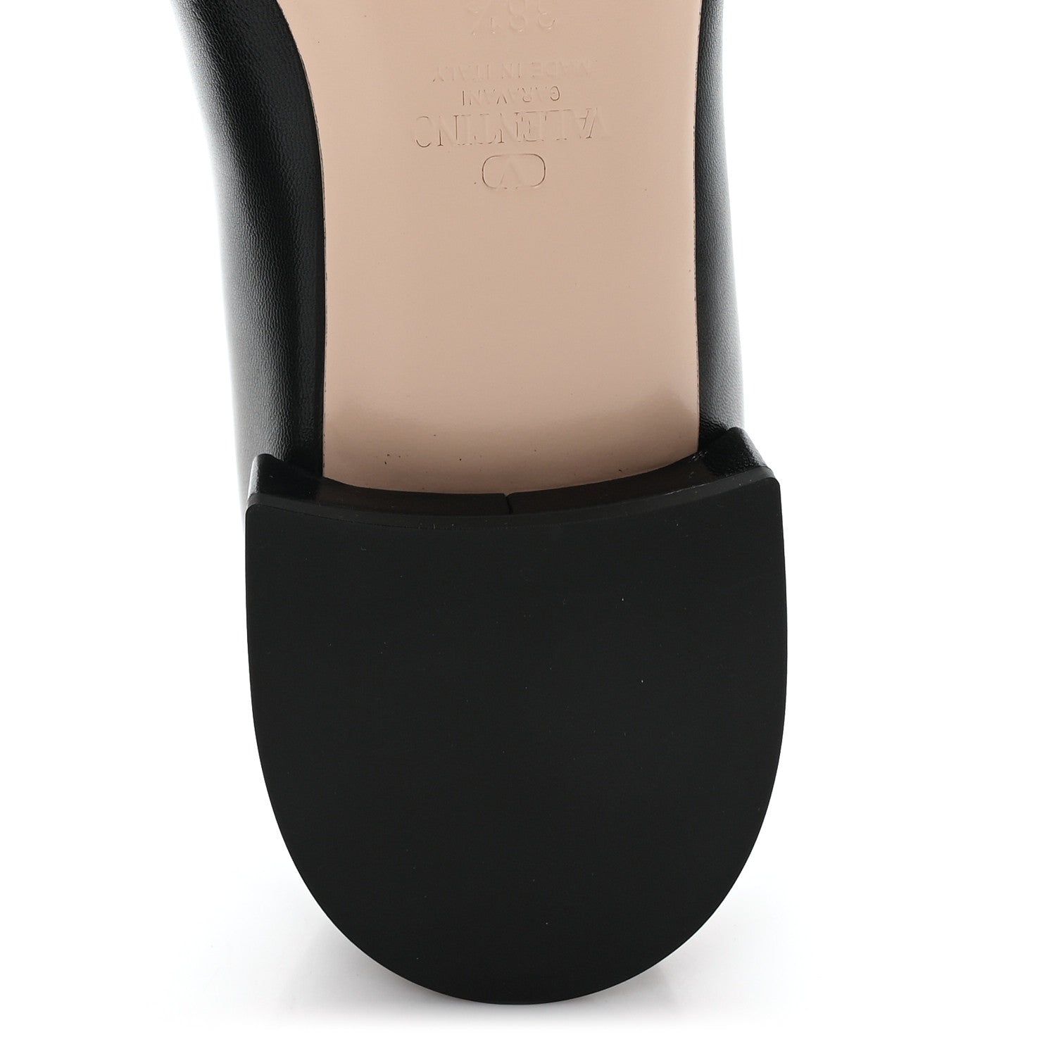 KIDSKIN JEWEL BUTTON MARY JANE FLATS BLACK PINK