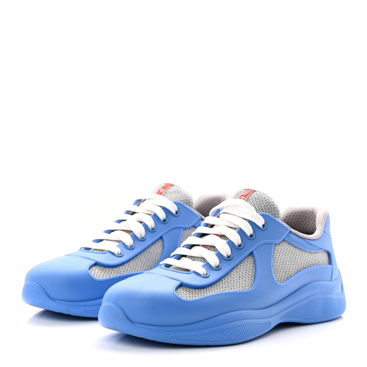 SOFT RUBBER MESH MENS AMERICA'S CUP SNEAKERS BLUE