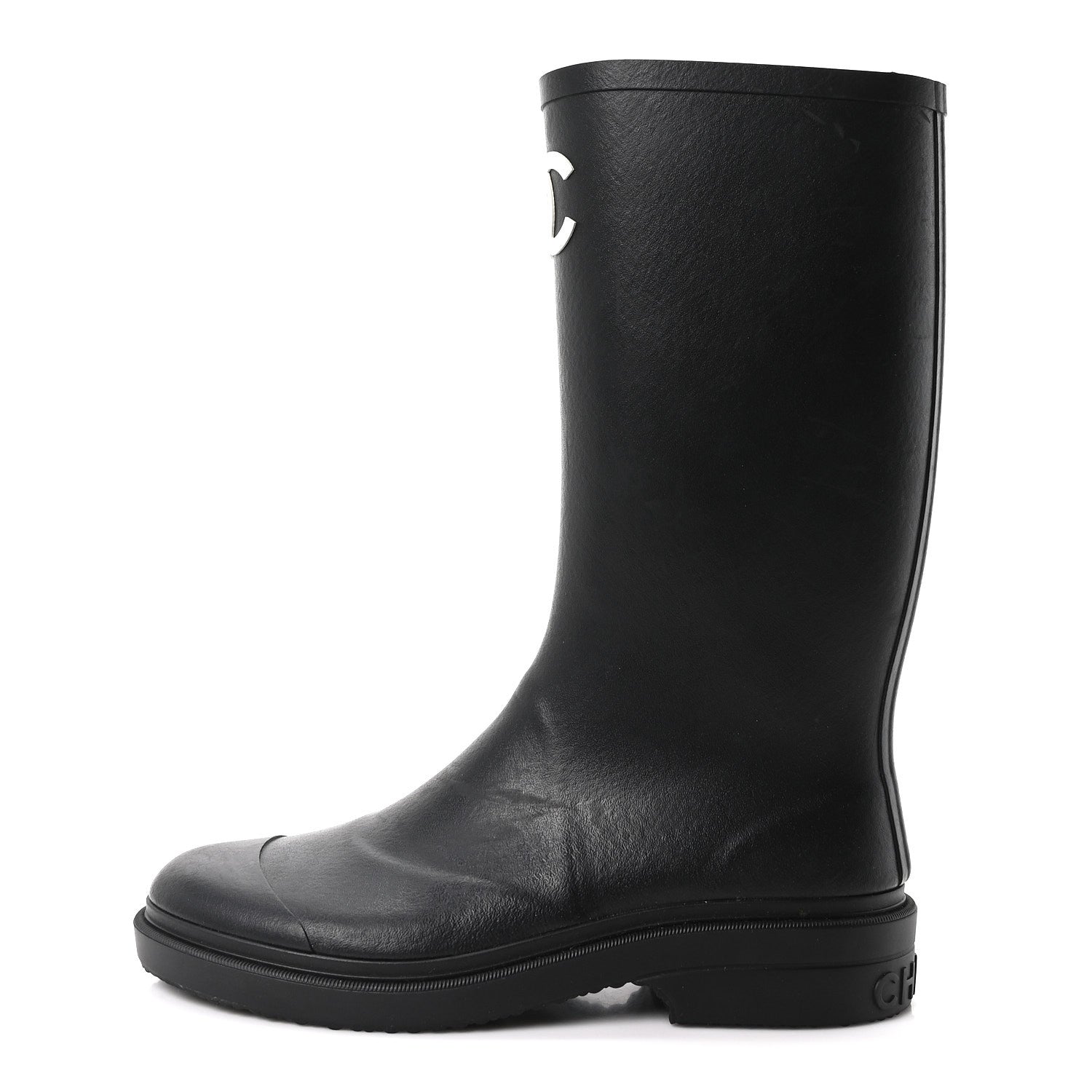 CAOUTCHOUK CC HIGH BOOTS BLACK