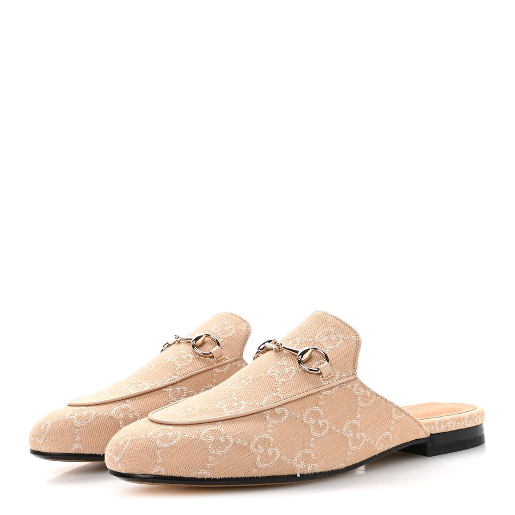 SUMMER DENIM GG MALAGA KID WOMENS PRINCETOWN SLIPPERS SOUFFLE ROSE