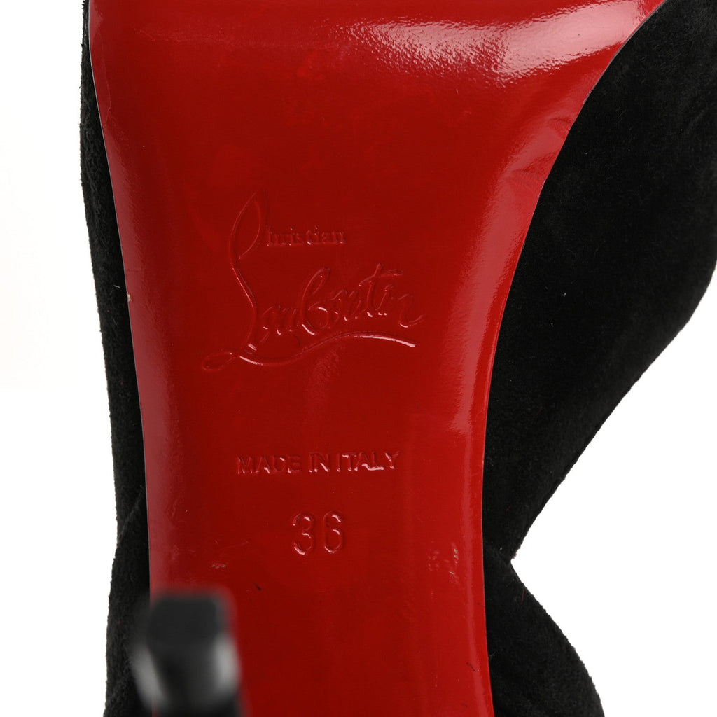 SUEDE RABAKATE 100 PUMPS BLACK
