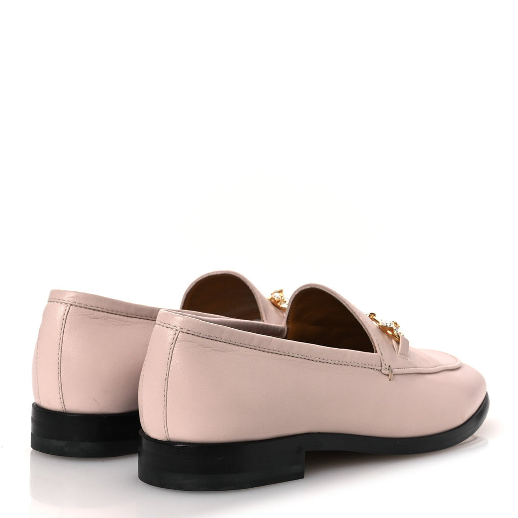 MALAGA KID CRYSTAL HORSEBIT WOMENS JORDAAN LOAFERS PINK HIBISCUS