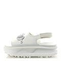 SOFT RUBBER HORSEBIT TOUCH WOMENS STRAPPED SANDALS GREAT WHITE