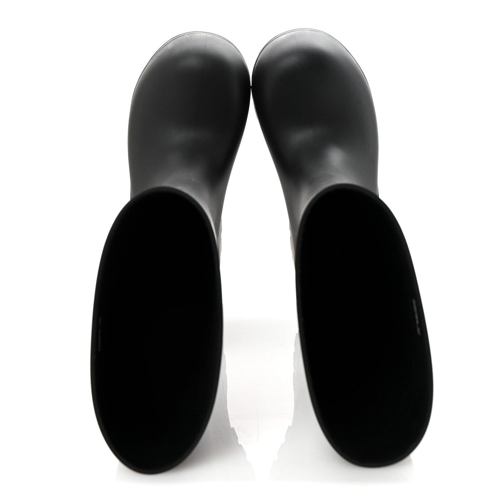 RUBBER BULLDOZER RAIN BOOTS BLACK