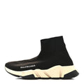 NEOPRENE KNIT WOMENS SPEED SNEAKERS BLACK WHITE