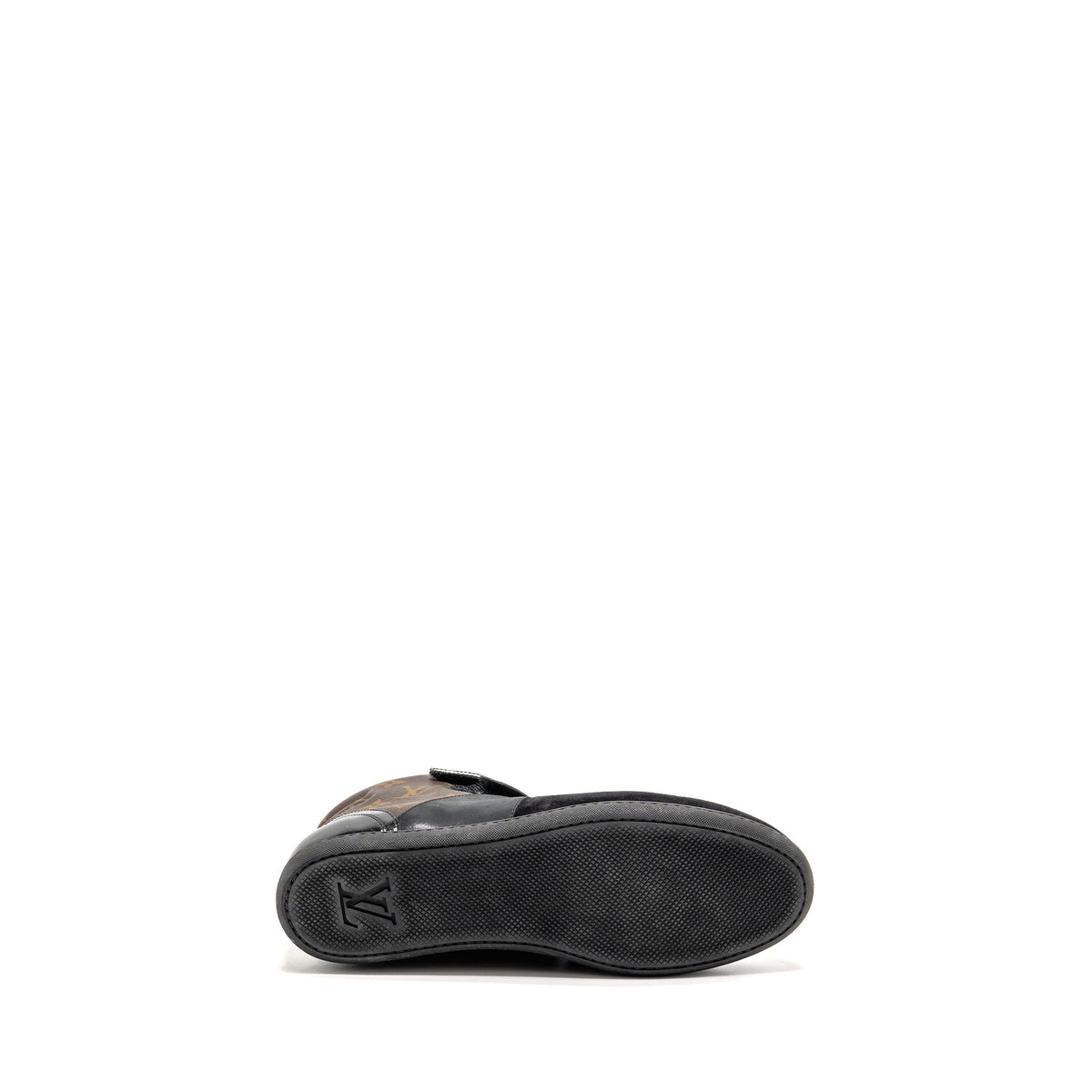 LOUIS VUITTON MOVE UP SNEAKERS MONOGRAM CANVAS/ SUEDE/ PATENT BLACK GHW