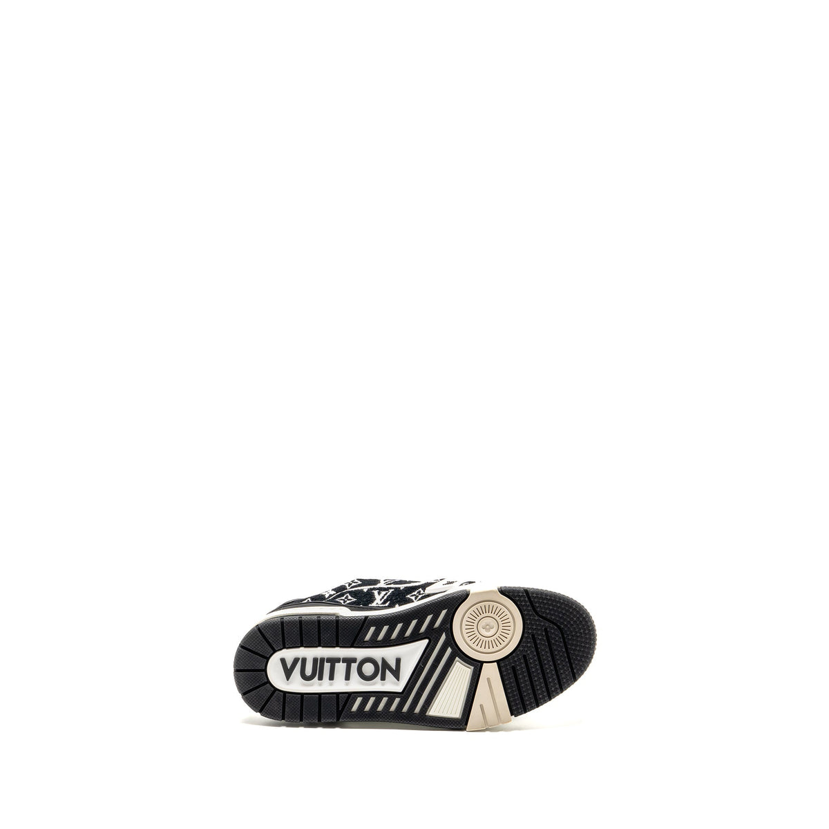 LOUIS VUITTON TRAINER SNEAKER BLACK / WHITE