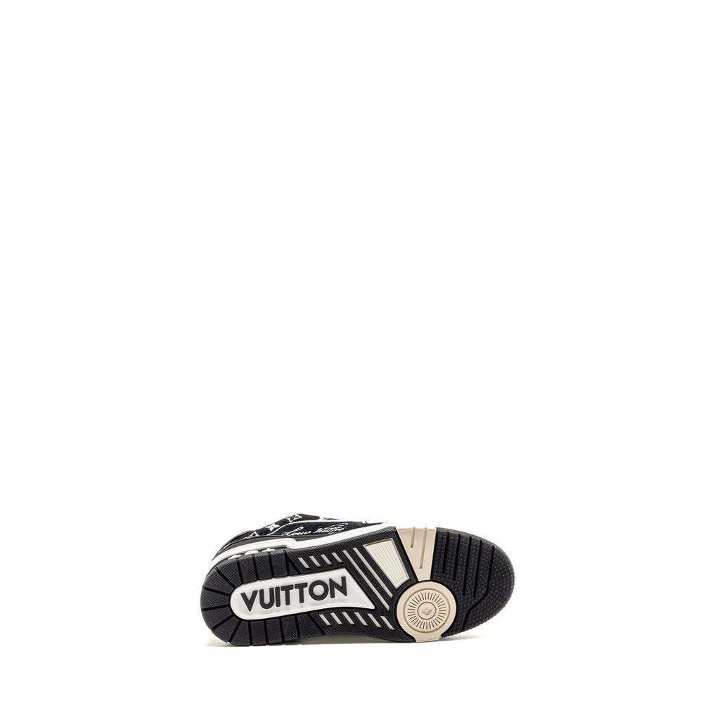 LOUIS VUITTON TRAINER SNEAKER BLACK / WHITE