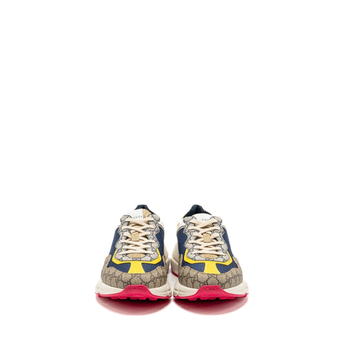 GUCCI RHYTON SNEAKER GG SUPREME CANVAS MULTICOLOURED