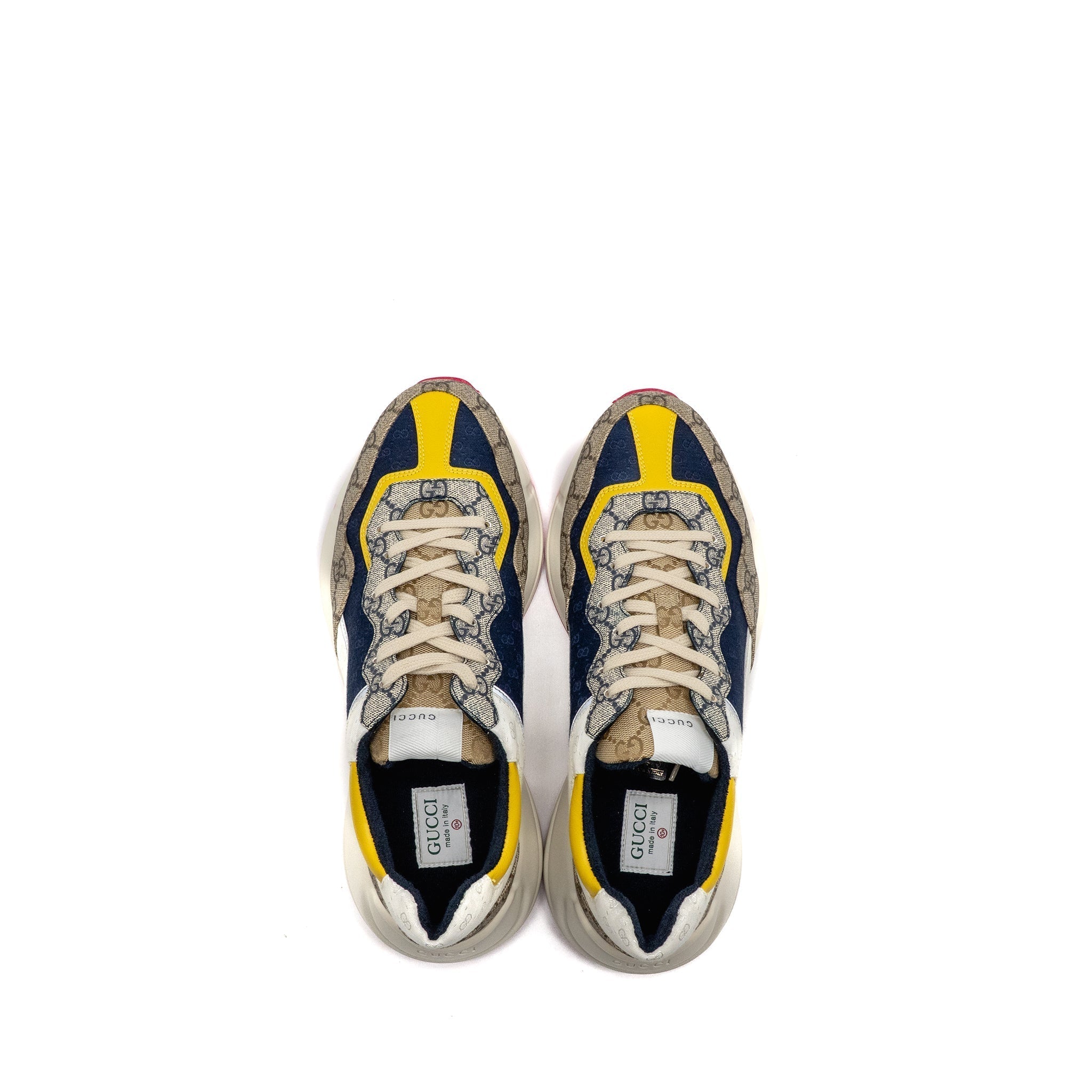 GUCCI RHYTON SNEAKER GG SUPREME CANVAS MULTICOLOURED