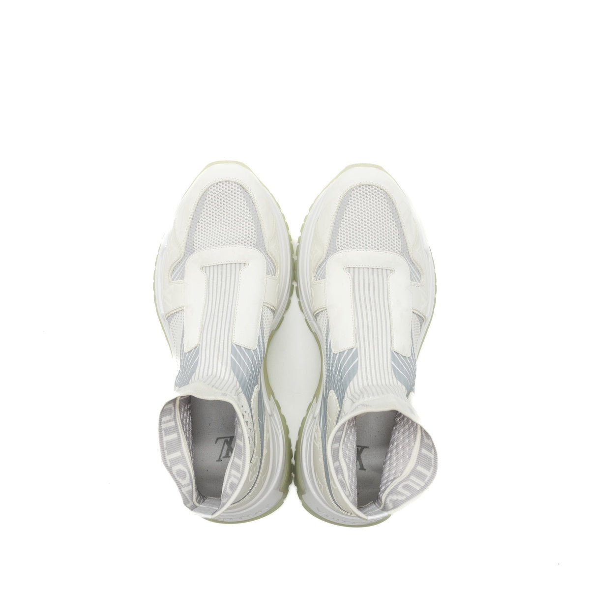 LOUIS VUITTON HIGH TOP CHUNKY SNEAKERS