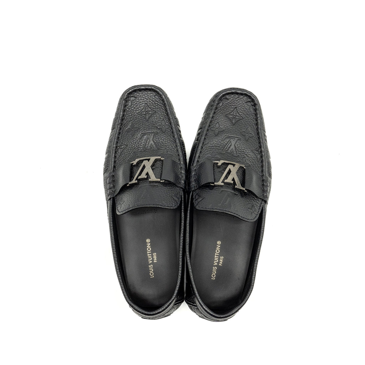 LOUIS VUITTON MONTE CARLO MOCASSIN LOAFER BLACK