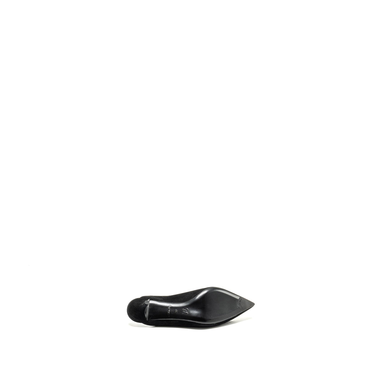 LOUIS VUITTON MADELEINE MULES SUEDE BLACK