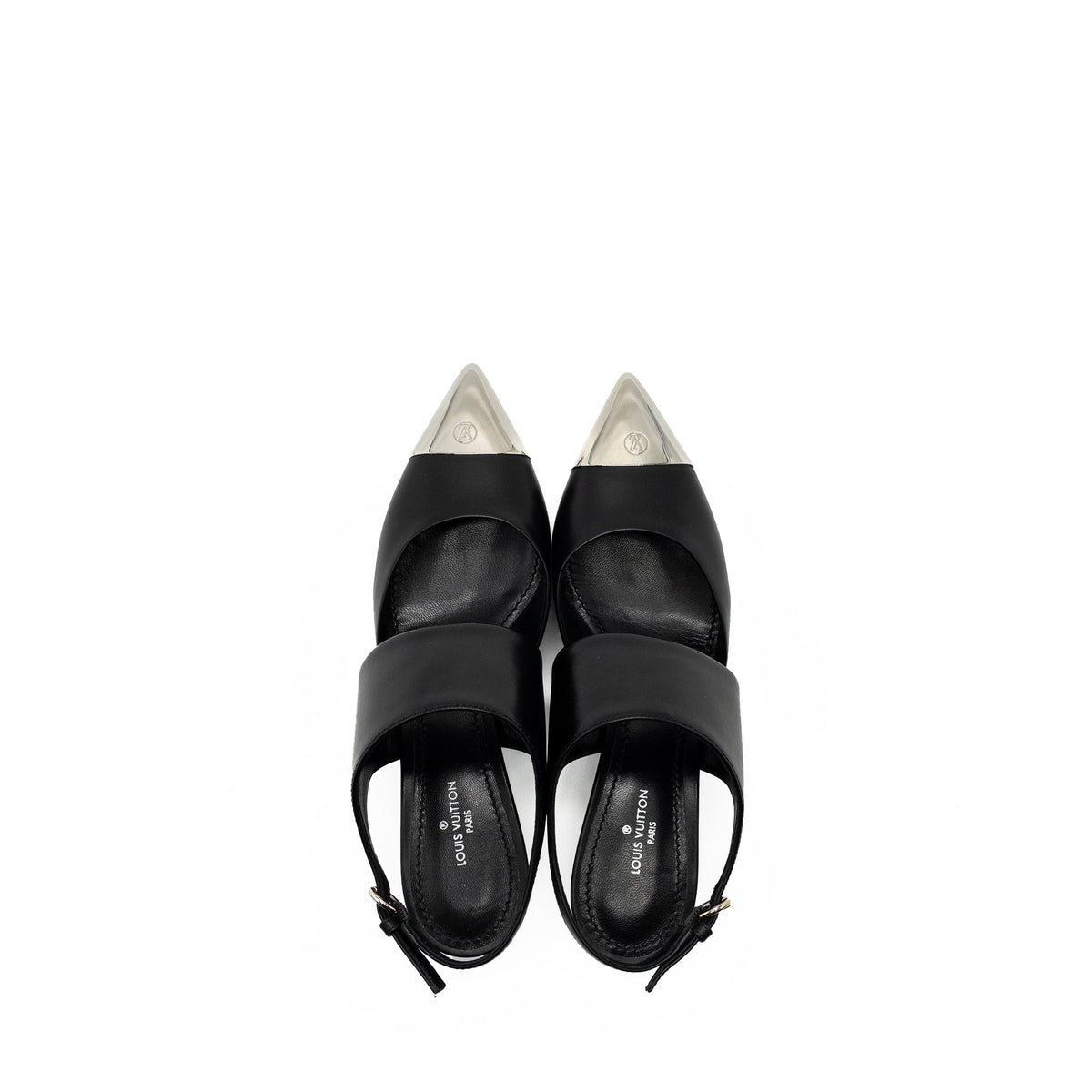 LOUIS VUITTON URBAN TWIST PUMP LEATHER BLACK SHW