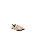 HERMES MOCASSINGS FEMME PAIRS LOAFER CHÈVRE BLANC GOMME SHW