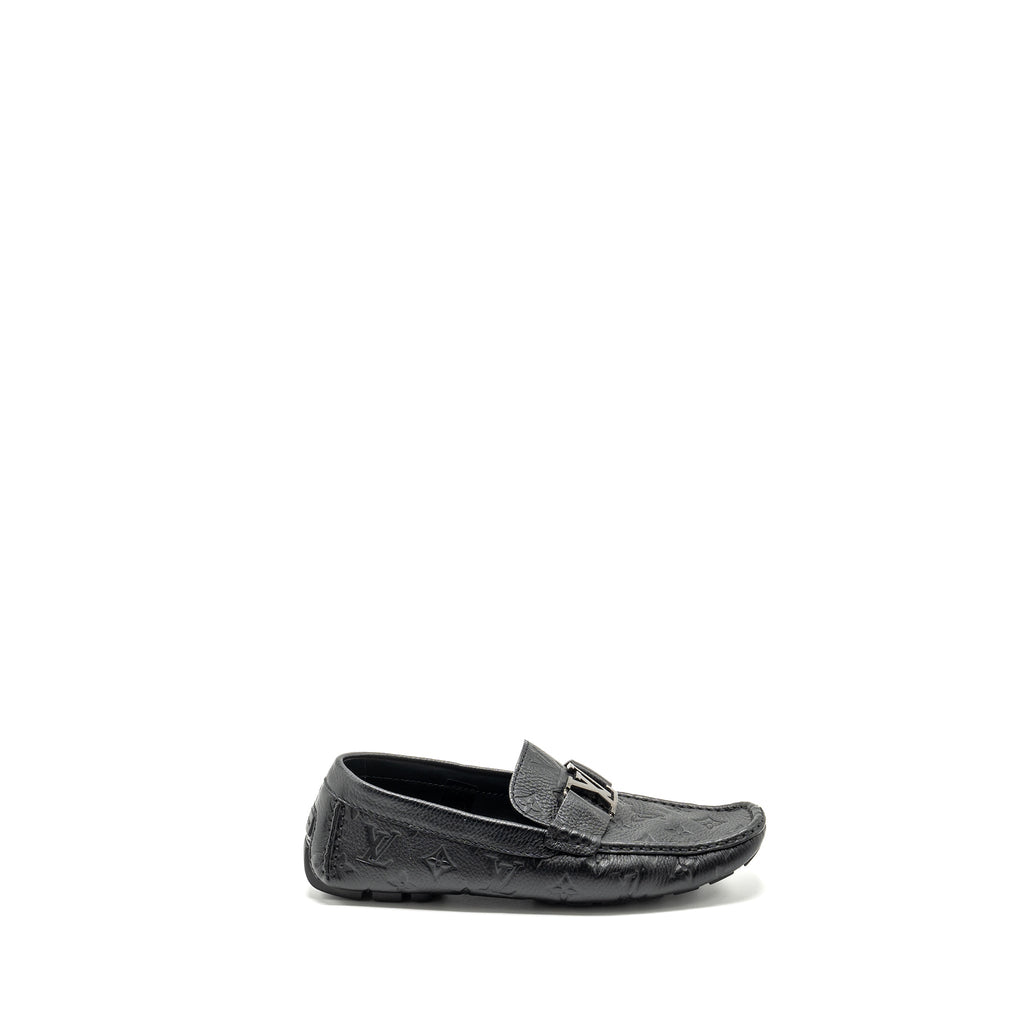 LOUIS VUITTON MONTE CARLO MOCASSIN LOAFER BLACK