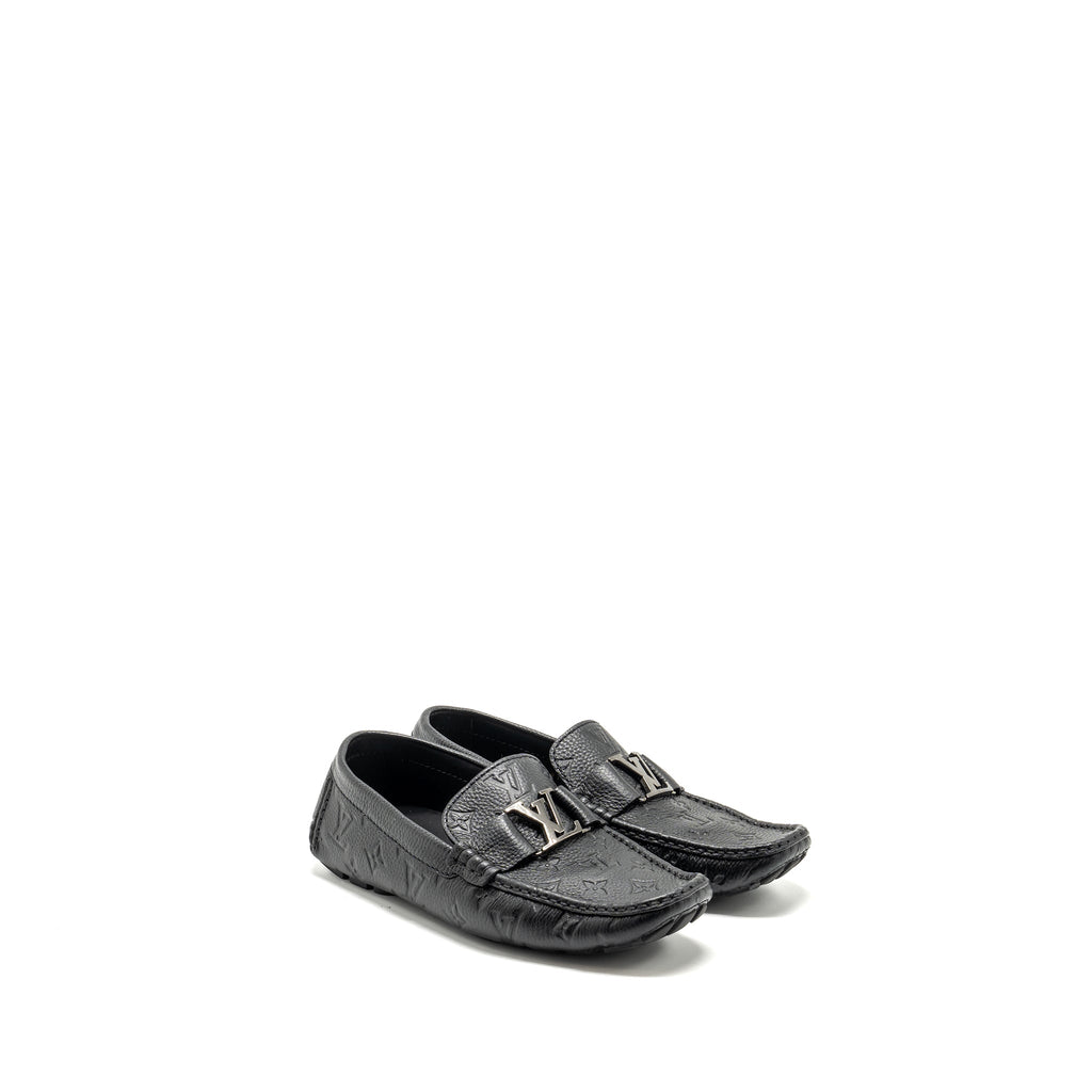 LOUIS VUITTON MONTE CARLO MOCASSIN LOAFER BLACK