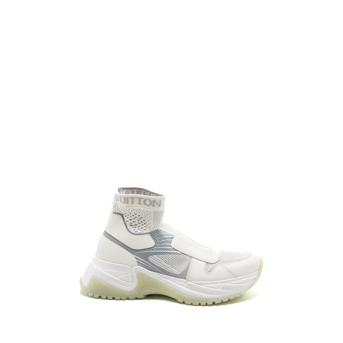 LOUIS VUITTON HIGH TOP CHUNKY SNEAKERS