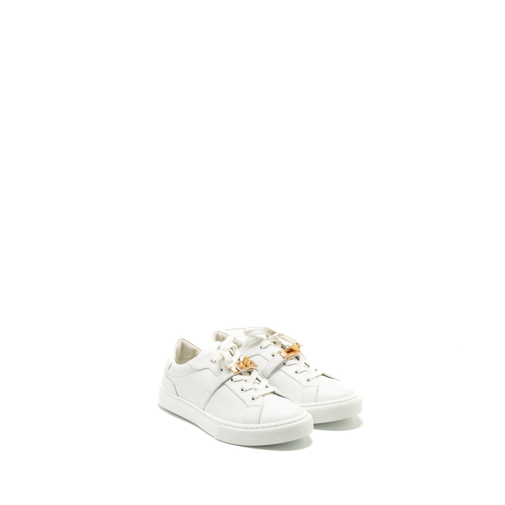 HERMES DAY SNEAKER CALFSKIN WHITE RGHW
