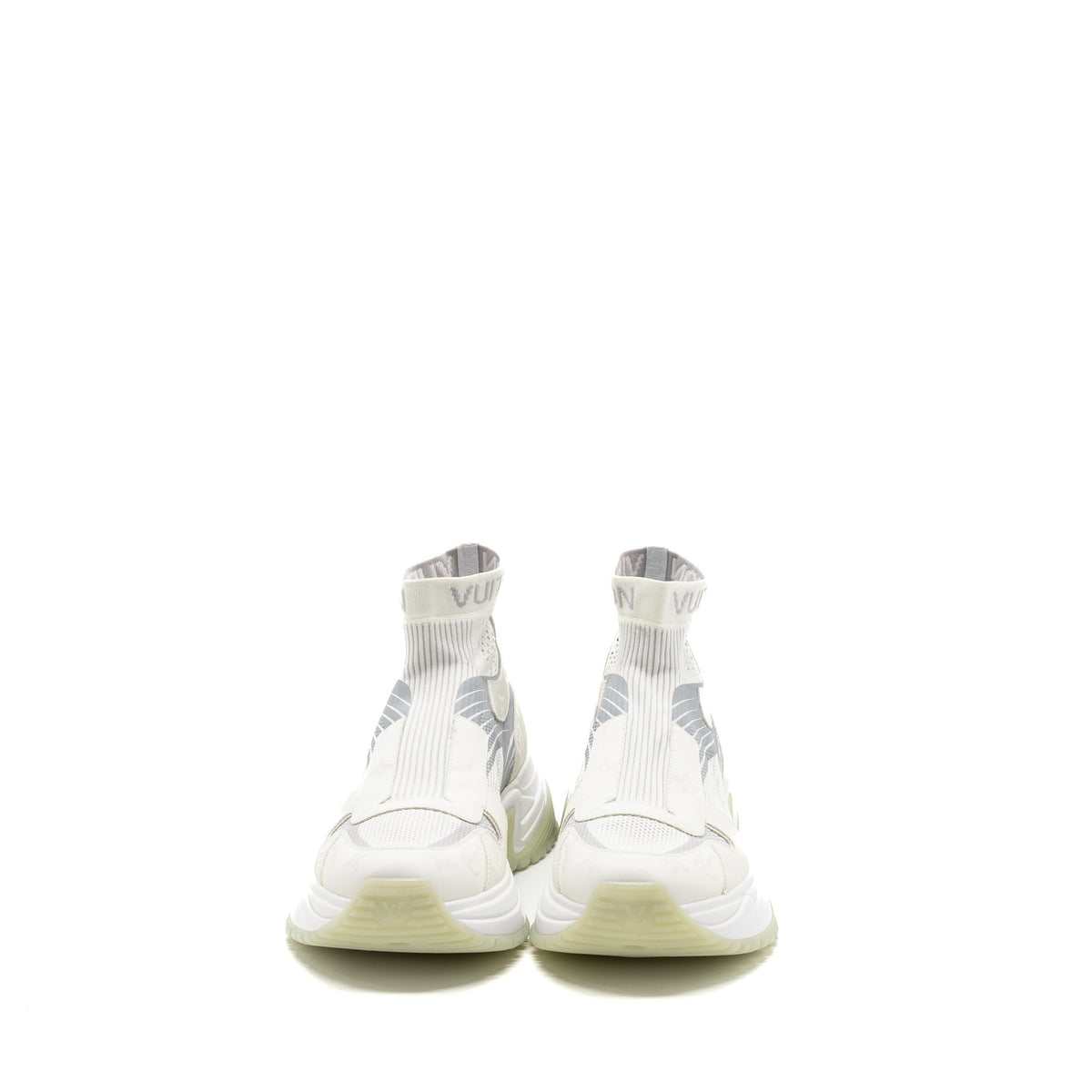 LOUIS VUITTON HIGH TOP CHUNKY SNEAKERS